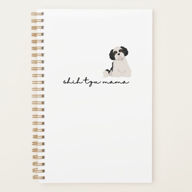 Agenda Shih Tzu Mama Planner (Anverso)