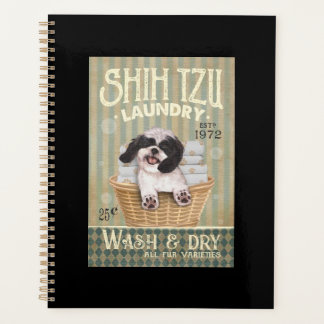 Agenda Shih Tzu Tzu Lavandería Cute Shih Tzu Life Puppy T