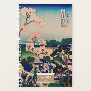 Agenda Shinagawa en Tokaido por Katsushika Hokusai