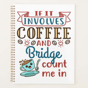 Agenda Si involucra un juego de cartas de café y puente