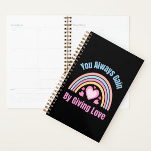 Agenda Siempre Ganas Dando Amor