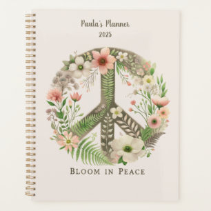 Agenda Signo de paz "Bloom en la paz" de las iniciativas 