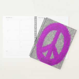 Agenda Signo de paz púrpura