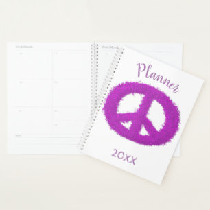 Agenda Signo de paz púrpura