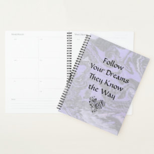 Agenda Sigue Tus Sueños Que Conocen El Camino" Planner