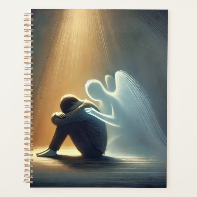 Agenda  Silent Comfort Angel of Light Spiritual Healing (Anverso)