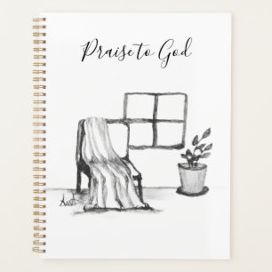 Agenda Silla de meditación junto a la ventana con planta 