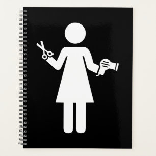 Agenda Símbolo de peluquero