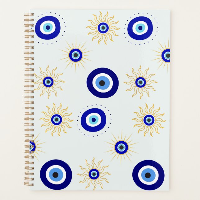 Agenda Símbolo del Ojo Malo (Anverso)