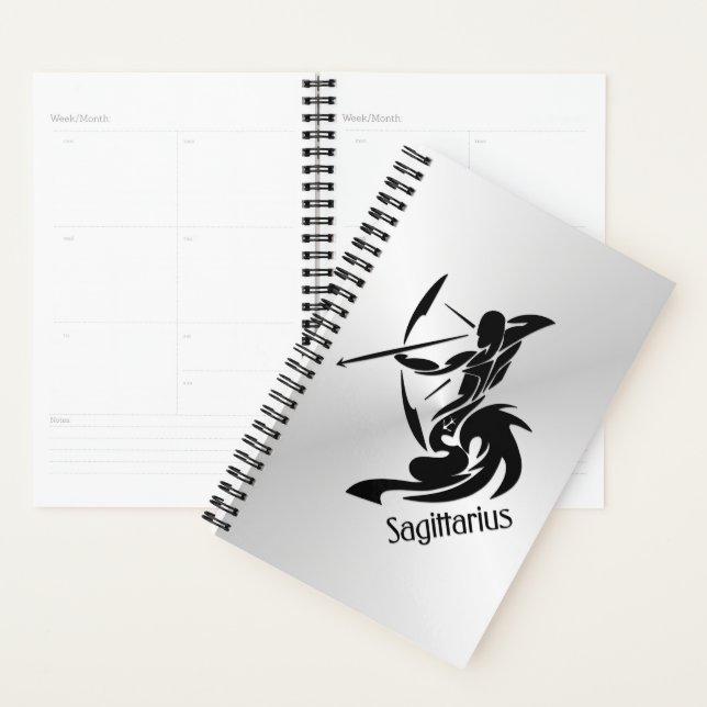 Agenda Símbolo y Rótulo de escorpio zodiaco (Demostración)