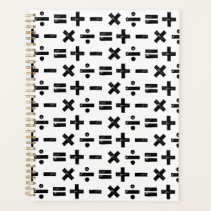 Agenda Símbolos blancos y negros de todas las matemáticas