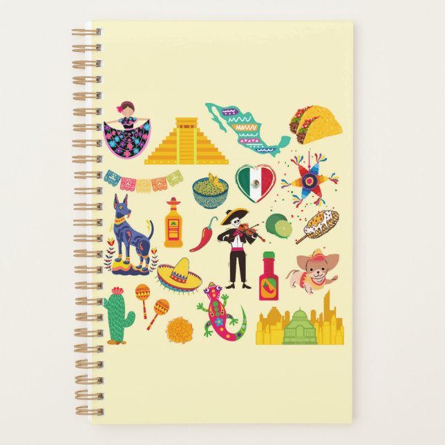 Agenda Símbolos de México (Anverso)