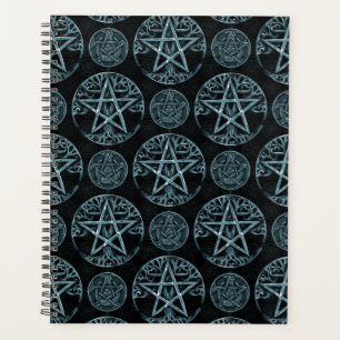 Agenda Símbolos paganos Wicca Planner