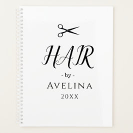 Agenda Simple elegant business light beauty salon