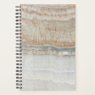 Agenda simple moda escandinava moderna mármol gris blanco