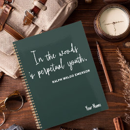 Agenda Simple Nature 2025 Green Planner con Flor