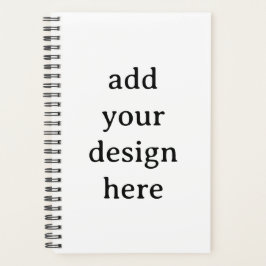Agenda Simple Pequeño 5.5" x 8.5" Cubierta blanda, espira