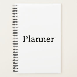 Agenda Simple Pequeño 5.5" x 8.5" Cubierta blanda, espira