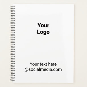 Agenda Simple y minimalista logotipo personalizado elegan