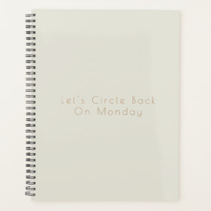 Agenda Simple y moderno calendario de conmoción para el p