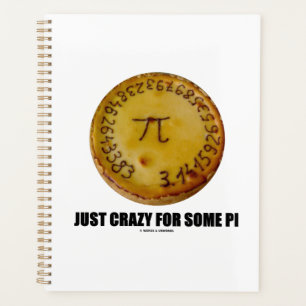 Agenda Simplemente Loco Para Algunos Pi (Humor De Pi / Pi