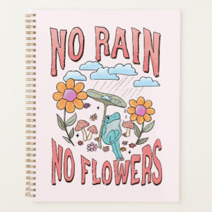 Agenda "Sin lluvia, sin flores" Floral inspiradora