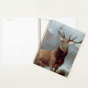 Agenda Sir Edwin Landseer Monarca del Glen, 1851