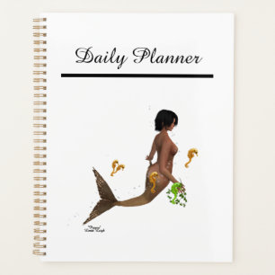 Agenda Sirena Cuidada Con Caballos De Mar Planner Diario