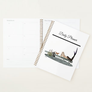 Agenda Sirena En Bote Dock Daily Planner