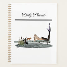 Sirena En Bote Dock Daily Planner