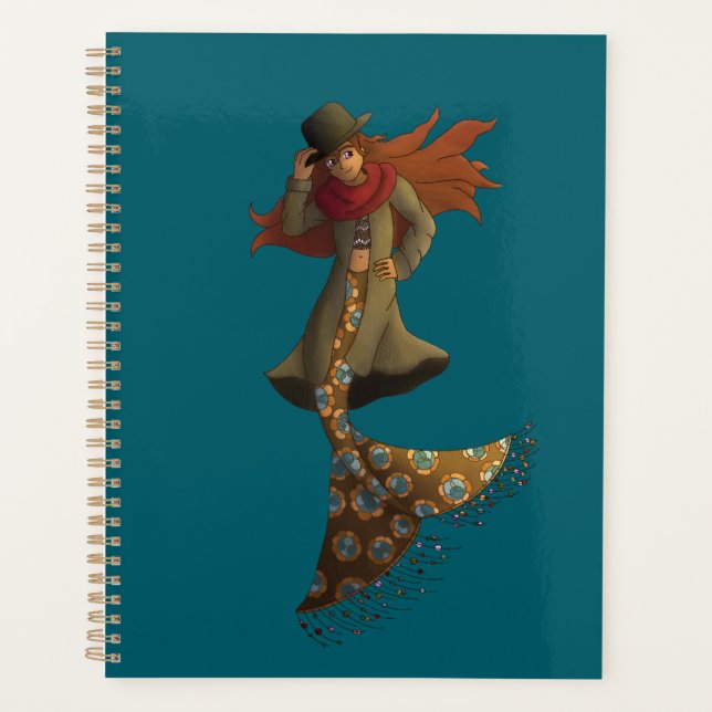 Agenda Sirena Hipster (Anverso)