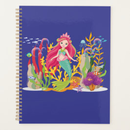 Agenda Sirena oceánica: El cabello largo y rojo