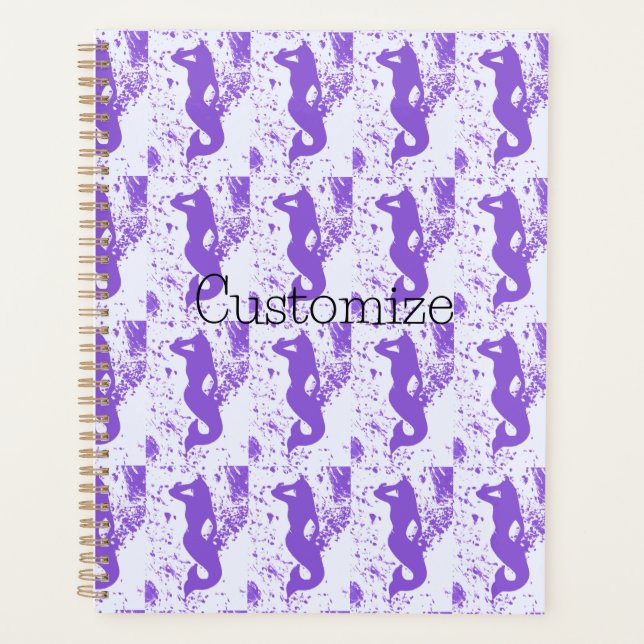 Agenda sirenas de observación de lavanda (Anverso)