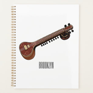 Agenda Sitar personalizado ilustracion