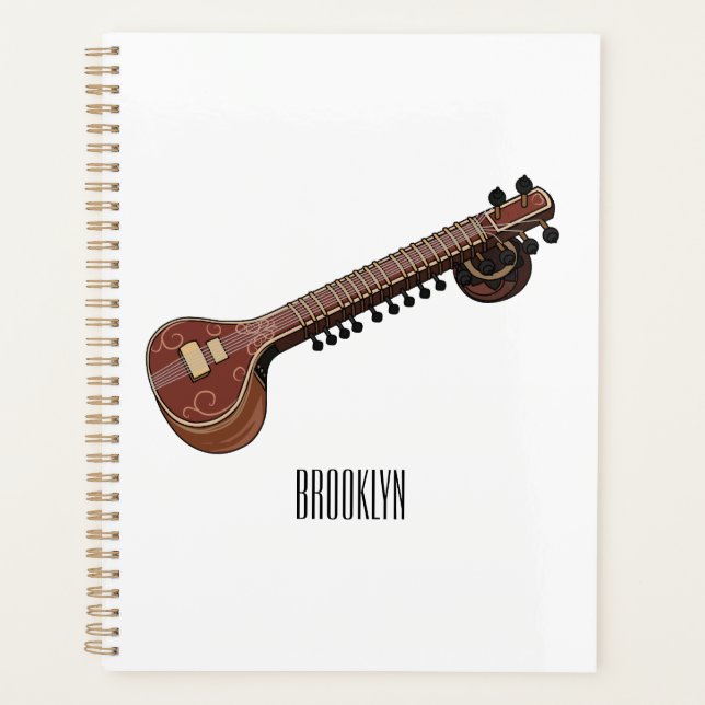 Agenda Sitar personalizado ilustracion (Anverso)