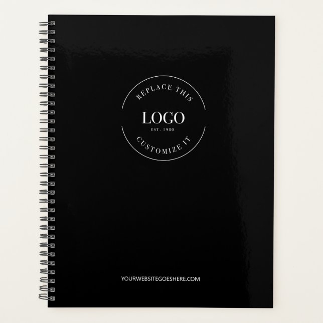 Agenda Sitio web del logotipo de un Personalizado moderno (Anverso)