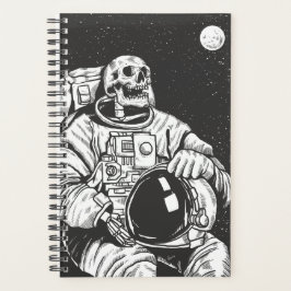 Agenda Skeleton Astronauta Spooky Skull