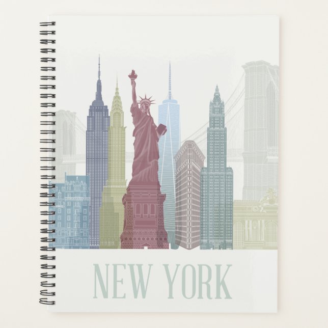 Agenda Skyline de Nueva York (Anverso)