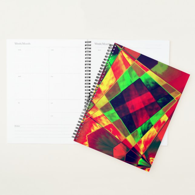 Agenda Slanted colored rectangles and squares (Demostración)