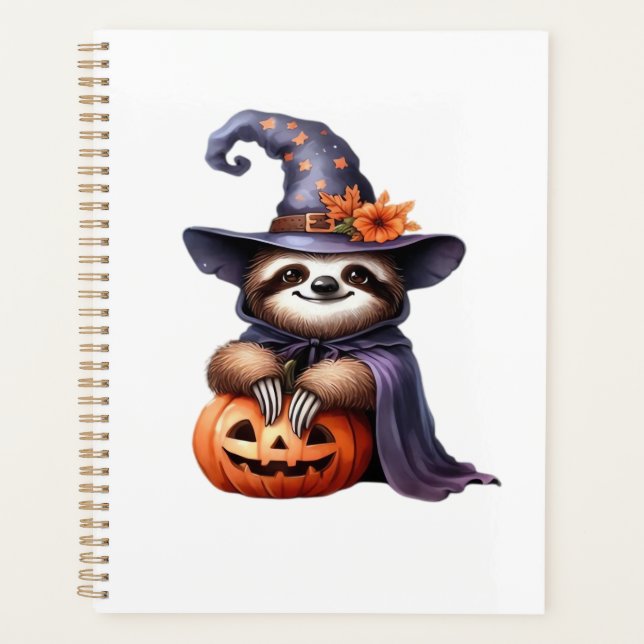 Agenda Sloth Halloween Outfit Classic T-Shirt (Anverso)