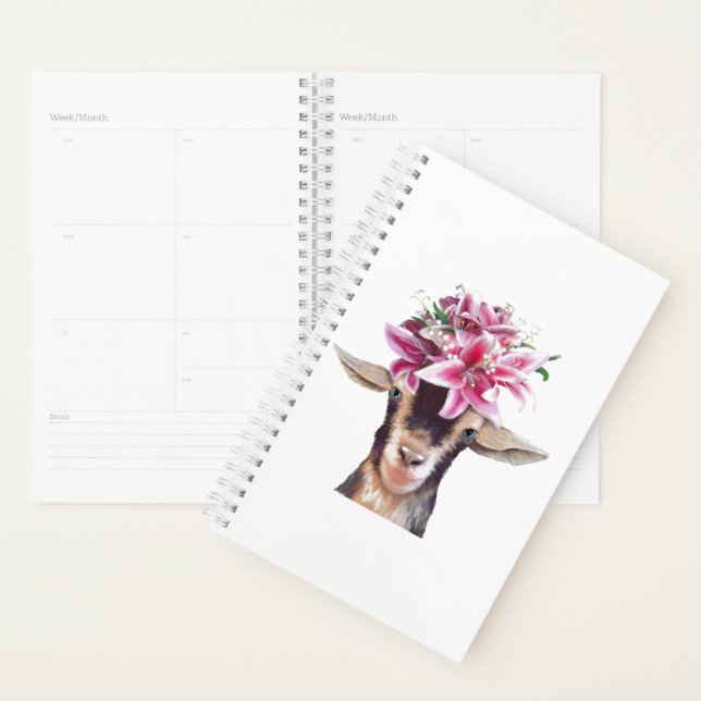 Agenda Sm Planner Lily the Goat (Demostración)