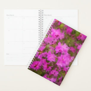 Agenda Sm Planner Morple Watercolor Rhododendron