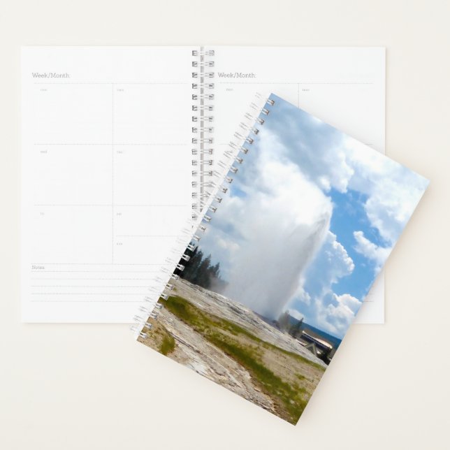 Agenda Sm Planner Old Faithful Geyser (Demostración)