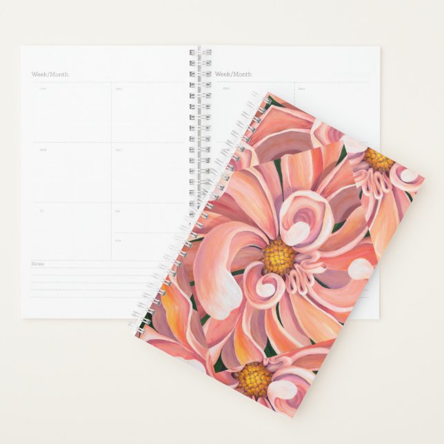Agenda Sm Planner Peachy Dahlia (Demostración)