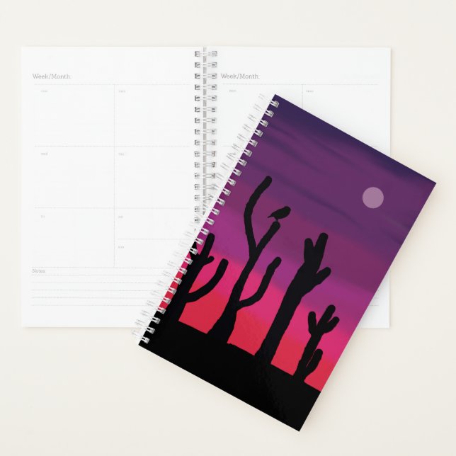 Agenda Sm Planner Saguaro Sunset (Demostración)