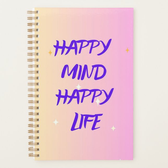 Agenda Small Planner – Motivational Journal (Anverso)
