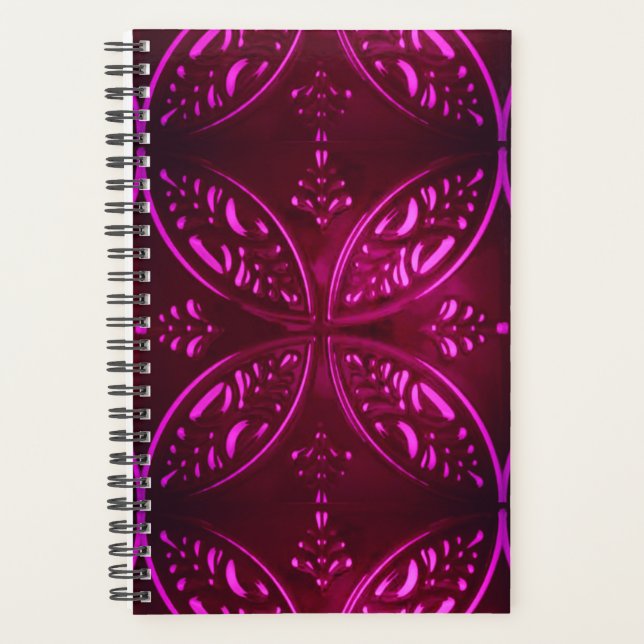 Agenda Smoldering Magenta Planner (Anverso)