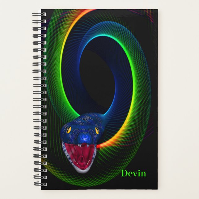 Agenda Snake Personalizado (Anverso)