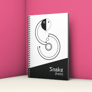 Agenda Snake Zodiac Rótulo Planner
