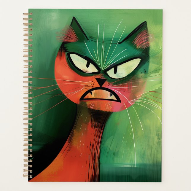 Agenda Snarky Cat Mariana (Anverso)